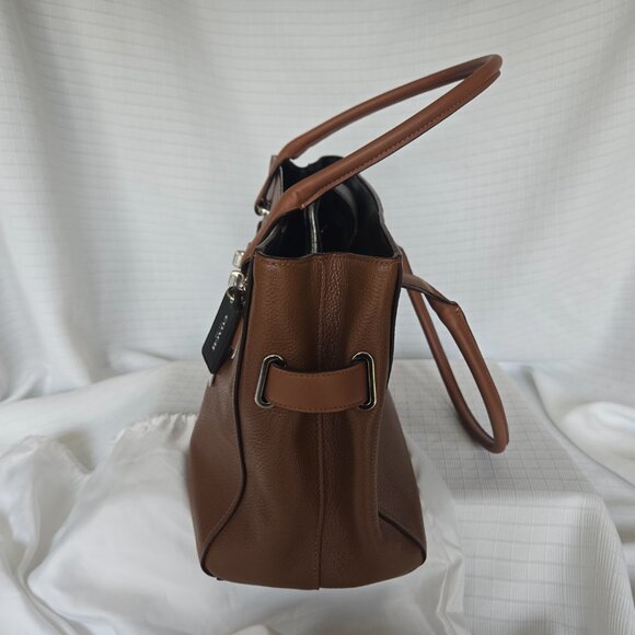 LIKE NEW Coach Swagger Carryall - Picture 3 of 6